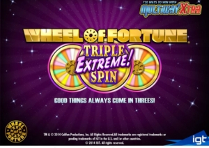 Wheel Of Fortune Triple Extreme Slots