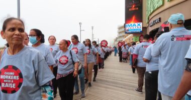 AC Casino Union Workers Strike