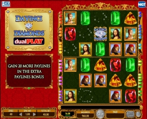 review NJ Da Vinci Diamonds Dual Play online