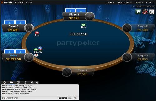 PartyPoker-High-Stakes-Cash-Table