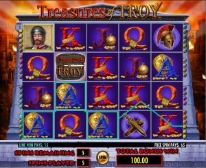 slots reviews Treasures of Troy IGT