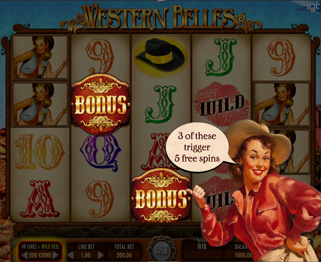 slot online game review NJ Western Belles