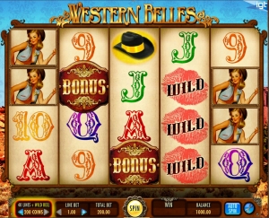 Western Belles slots online NJ