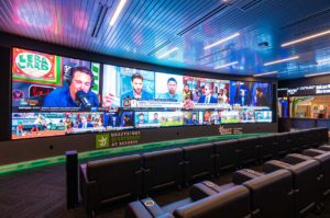 tv screens resorts sportsbook draftkings